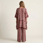 Emma | Set Due Pezzi in Cotone-Lino a Righe