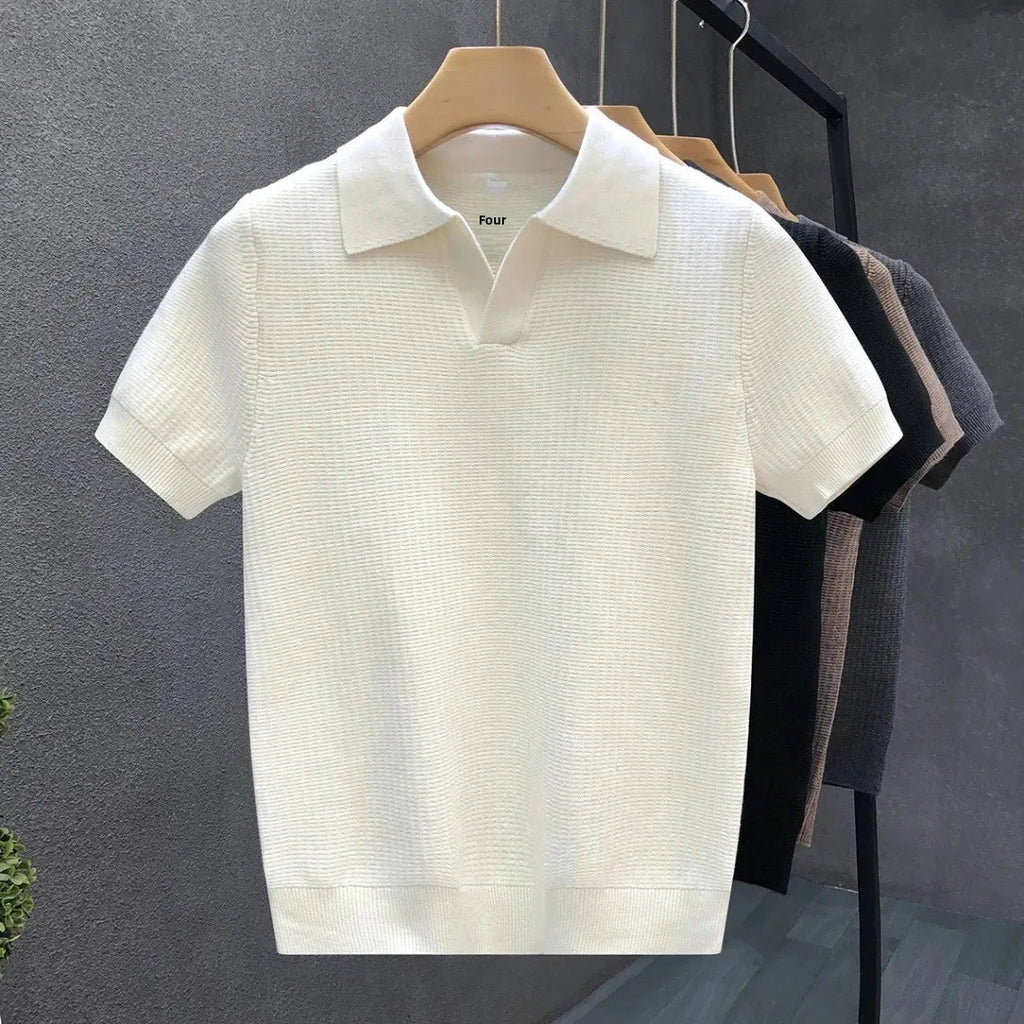 Ettiene™ | Polo classica da uomo in maglia
