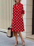 JODY | BUTTON-FRONT SHIRT DRESS
