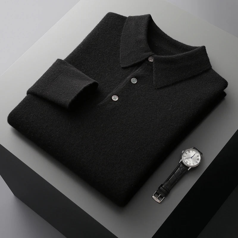 Rafael | Pullover polo in cashmere