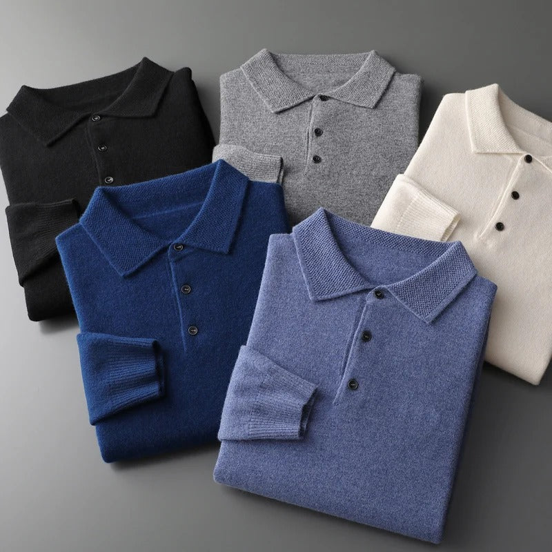 Rafael | Pullover polo in cashmere