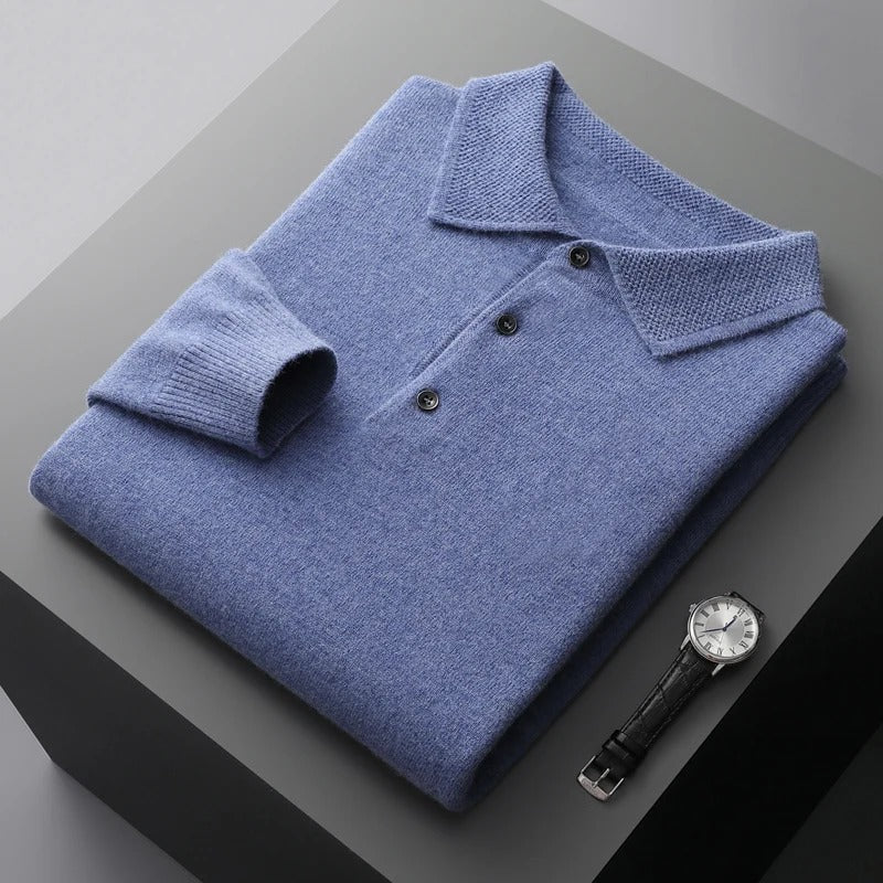 Rafael | Pullover polo in cashmere