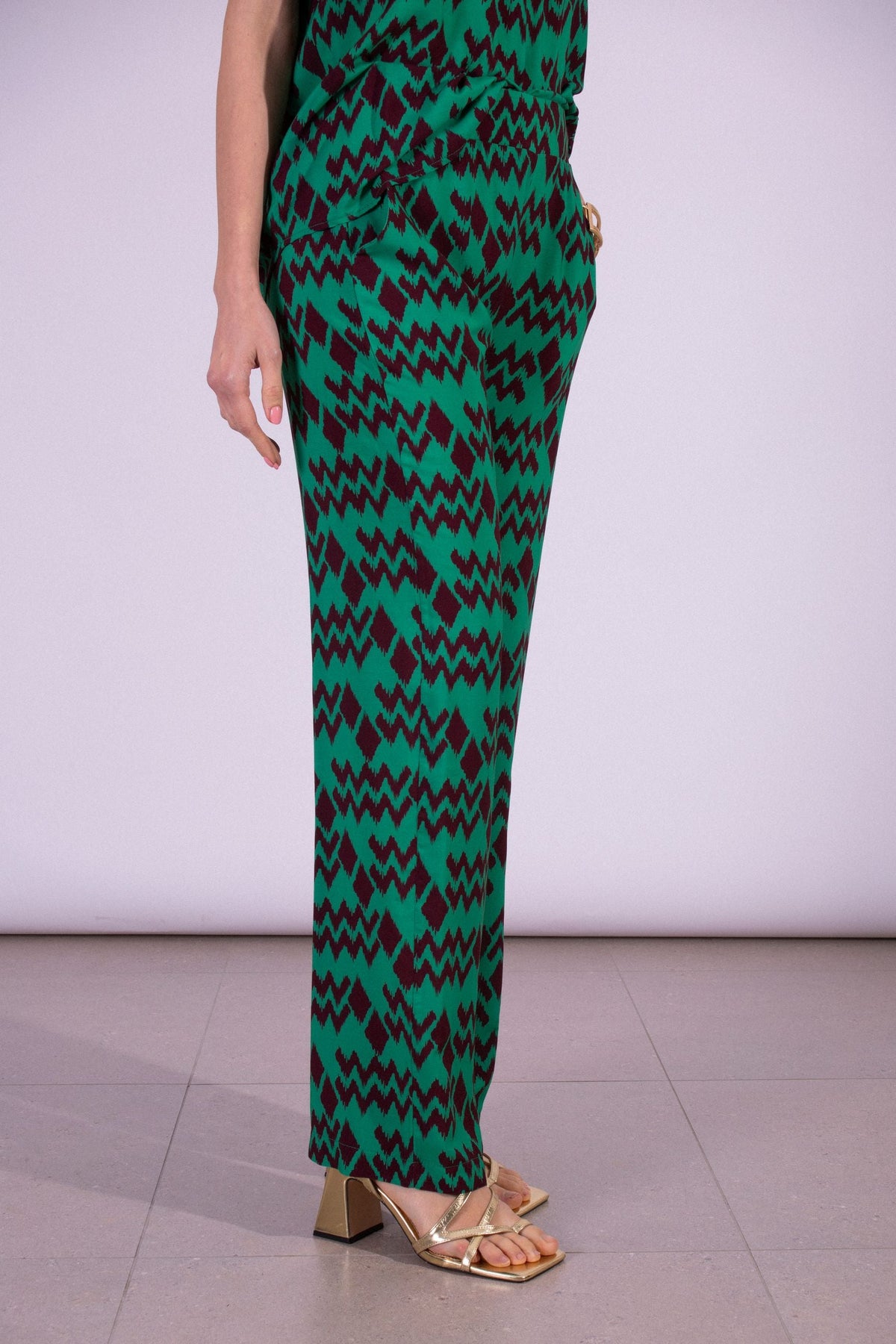 MOKI-B PANTALONE CHEVRON