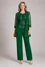 Graziana | Completo Formale in Chiffon