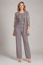 Graziana | Completo Formale in Chiffon