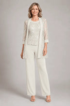 Graziana | Completo Formale in Chiffon