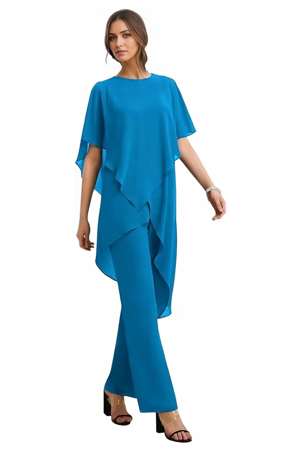 Galatea | Completo Fluente in Chiffon
