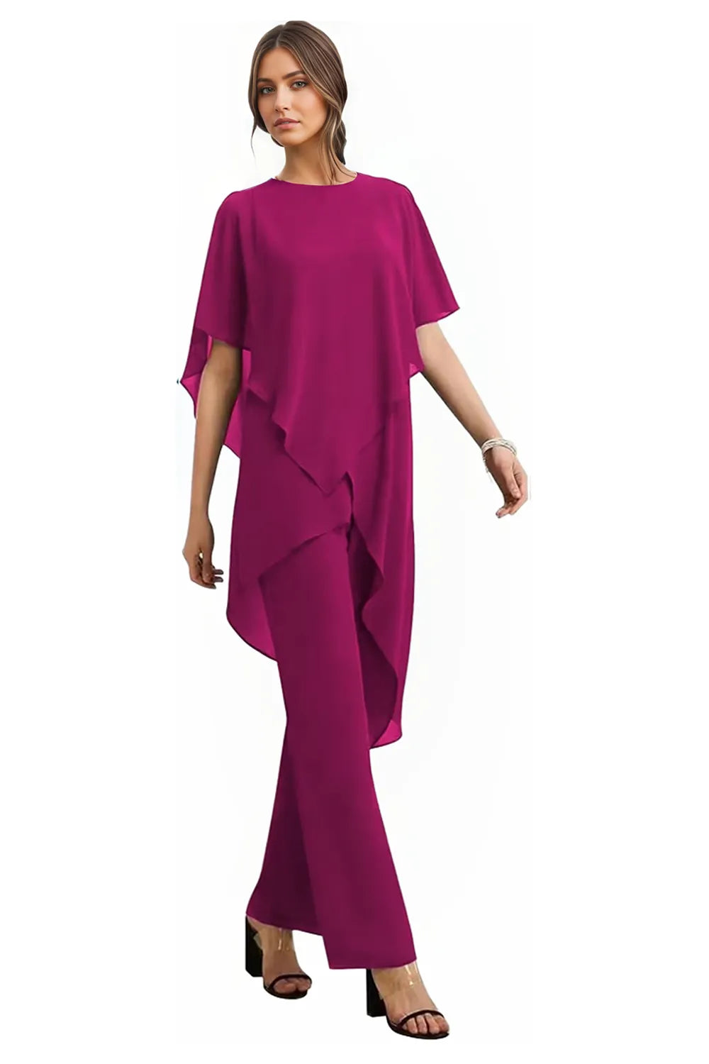 Galatea | Completo Fluente in Chiffon