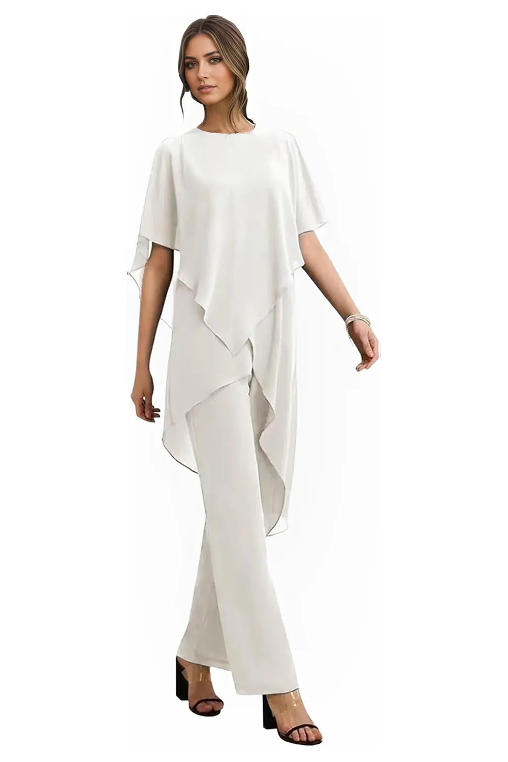 Galatea | Completo Fluente in Chiffon