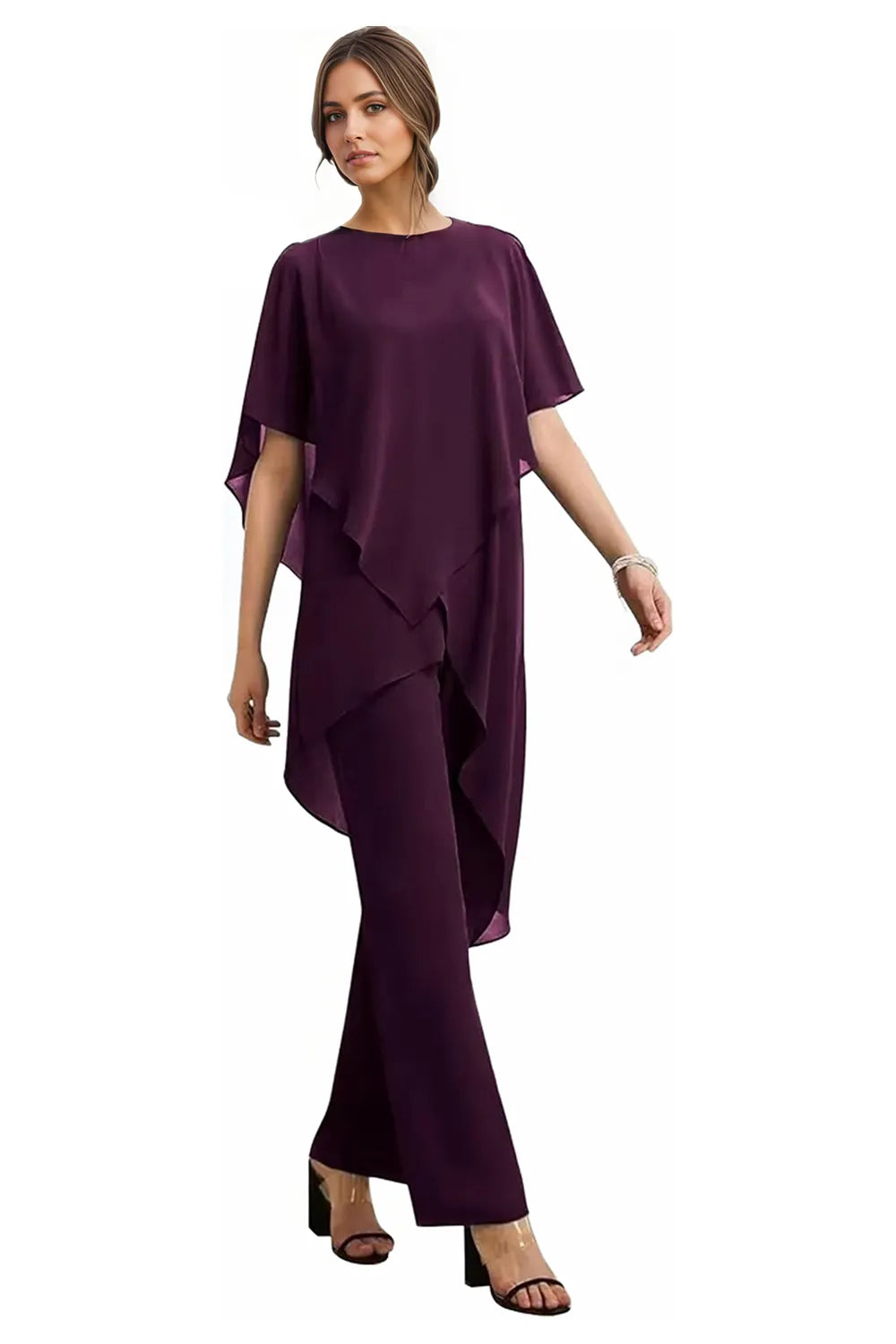 Galatea | Completo Fluente in Chiffon