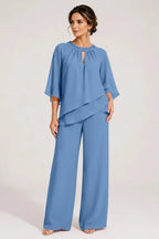 Ghita | Completo Formale con Scollo a Chiave
