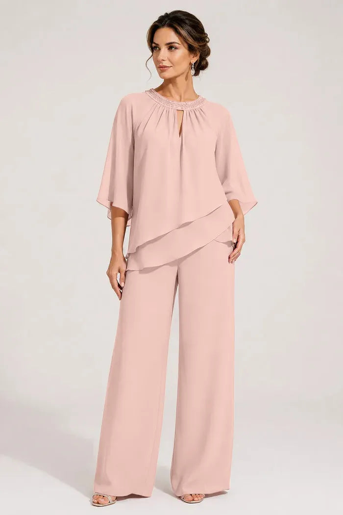 Ghita | Completo Formale con Scollo a Chiave