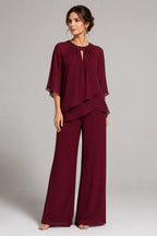 Ghita | Completo Formale con Scollo a Chiave