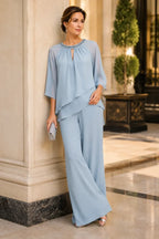 Ghita | Completo Formale con Scollo a Chiave