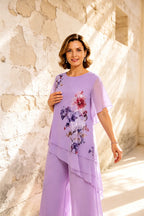 Ippolita | Completo Floreale a Gamba Larga