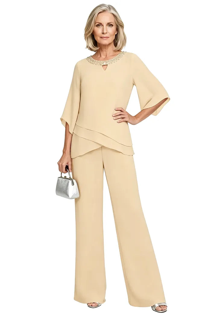 Alessandra | Completo Elegante a Gamba Larga