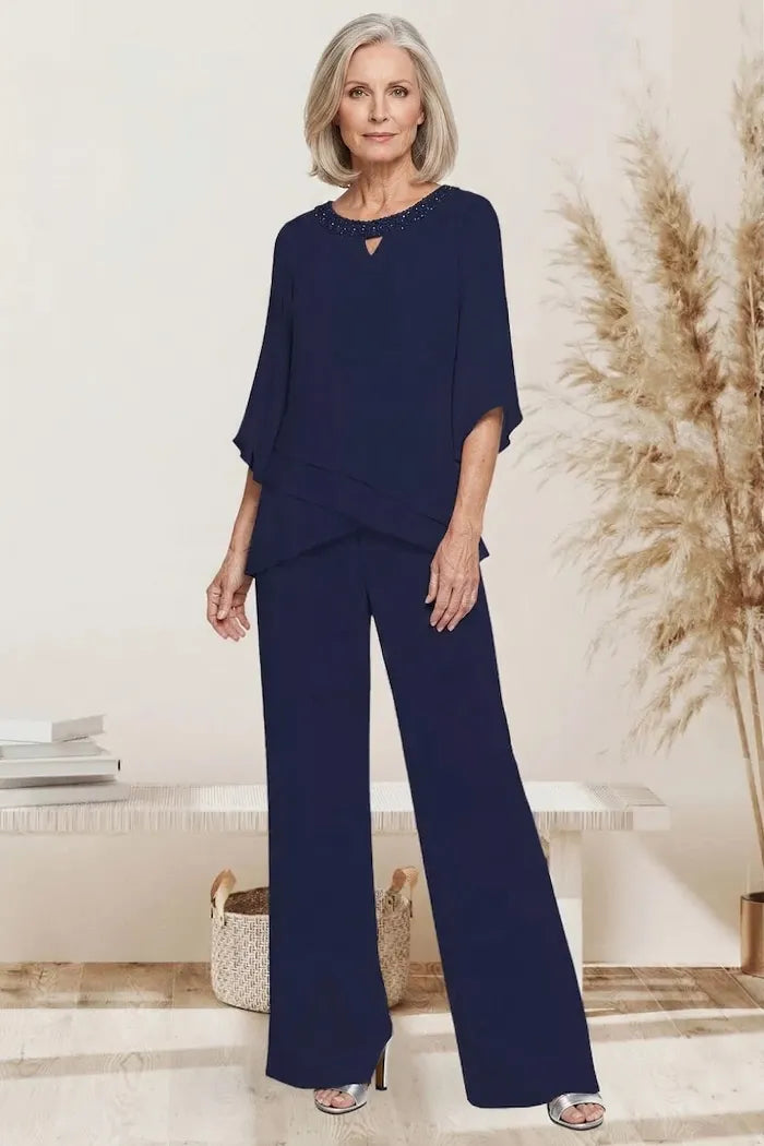 Alessandra | Completo Elegante a Gamba Larga