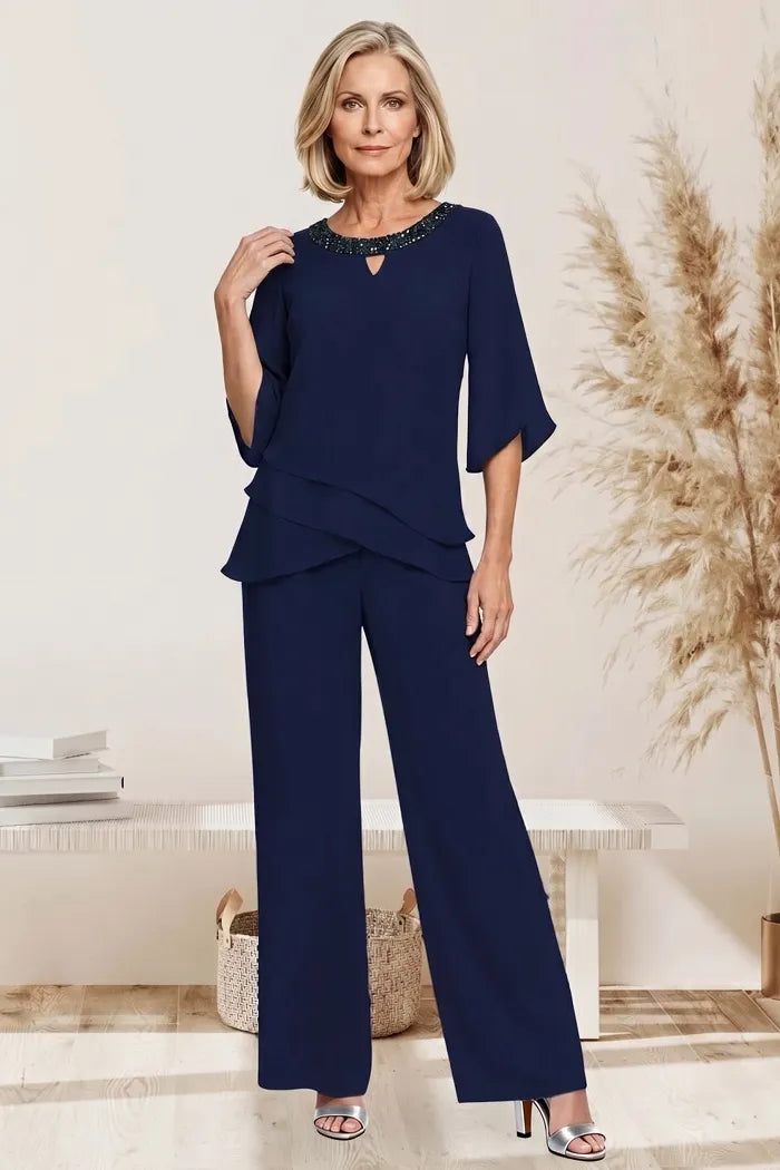 Alessandra | Completo Elegante a Gamba Larga