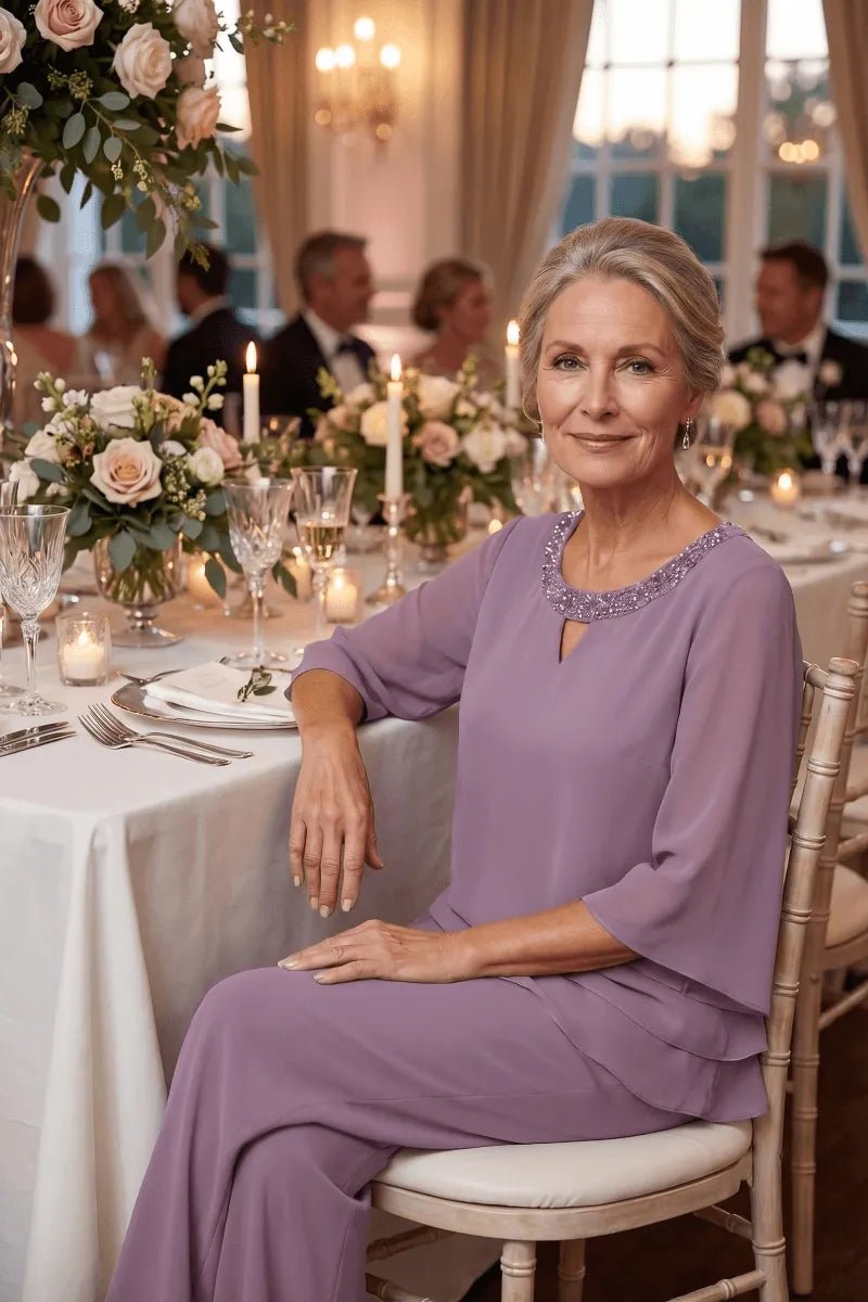 Alessandra | Completo Elegante a Gamba Larga