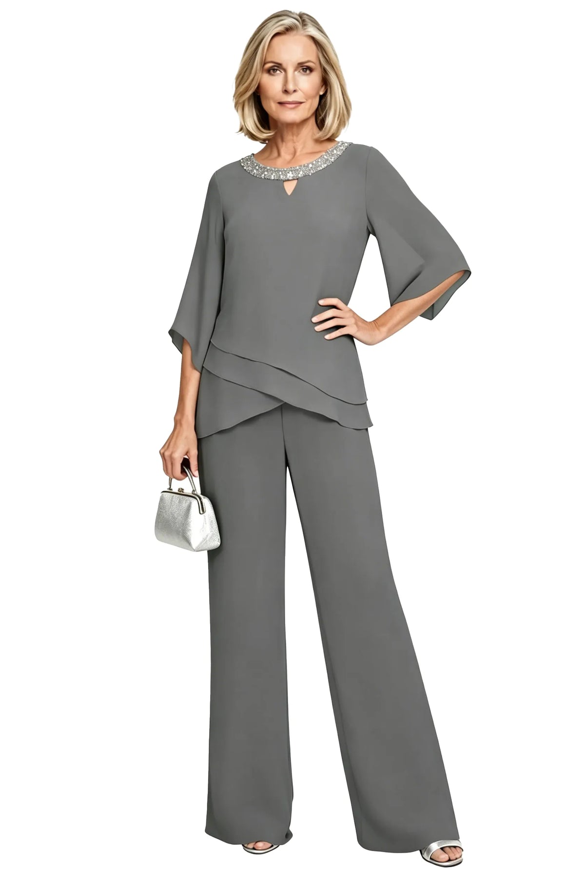 Alessandra | Completo Elegante a Gamba Larga