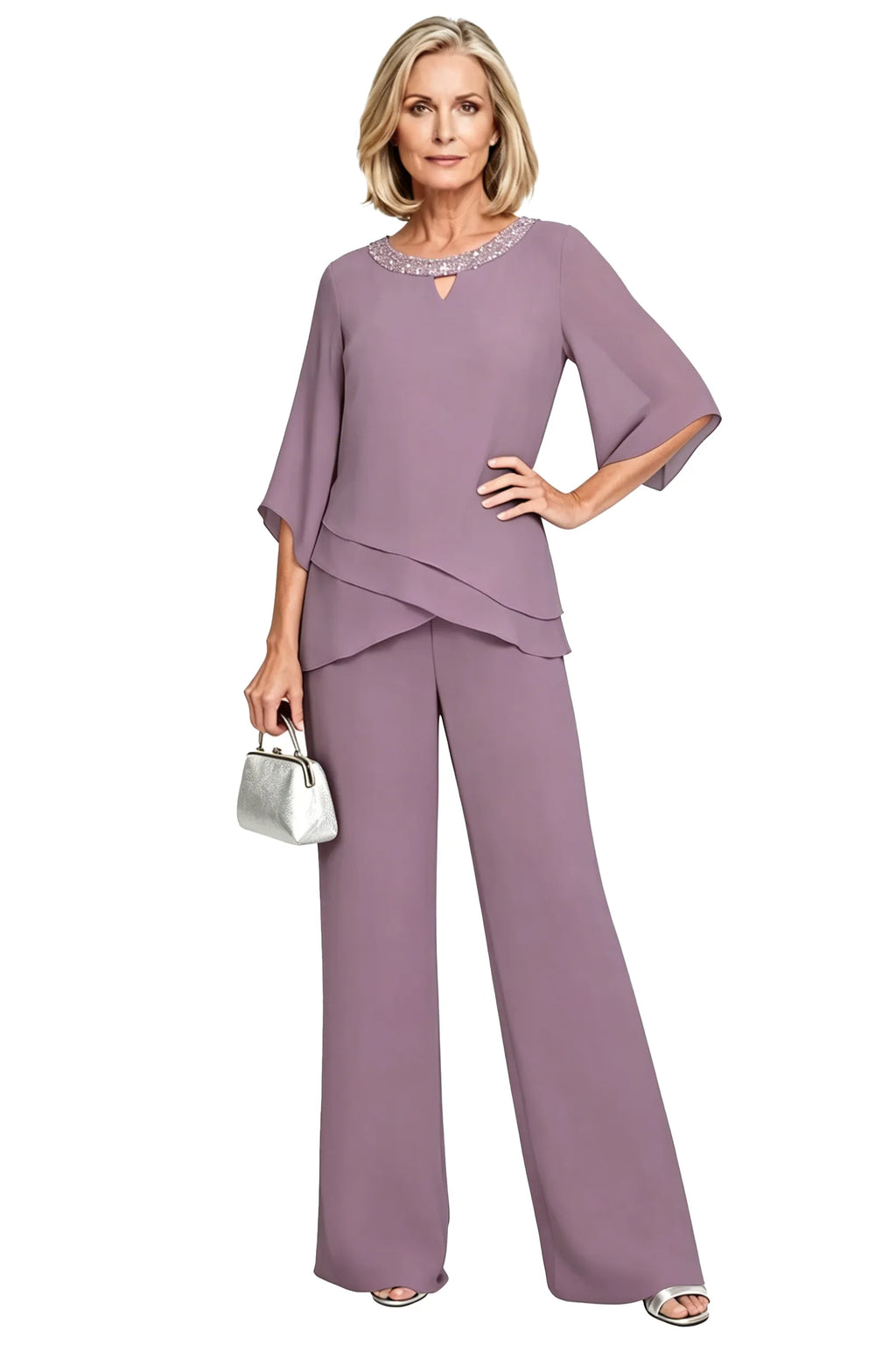Alessandra | Completo Elegante a Gamba Larga