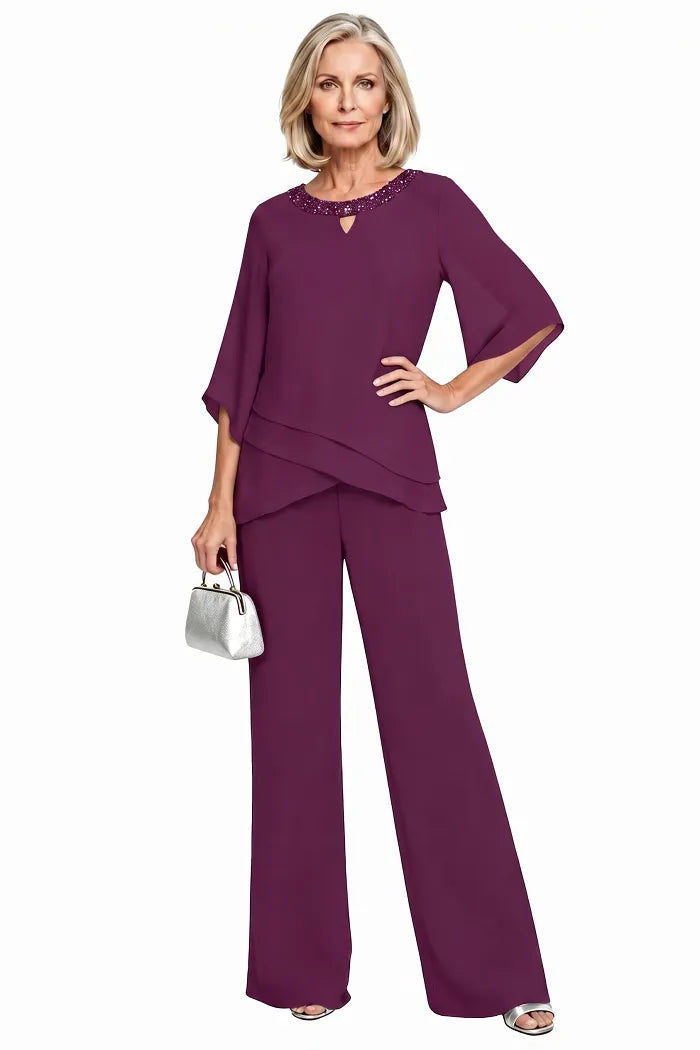 Alessandra | Completo Elegante a Gamba Larga