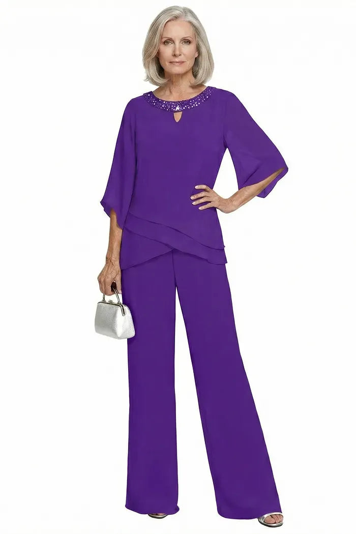 Alessandra | Completo Elegante a Gamba Larga