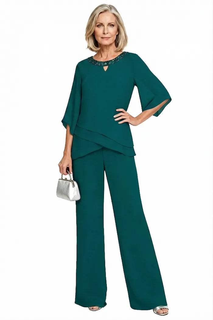 Alessandra | Completo Elegante a Gamba Larga
