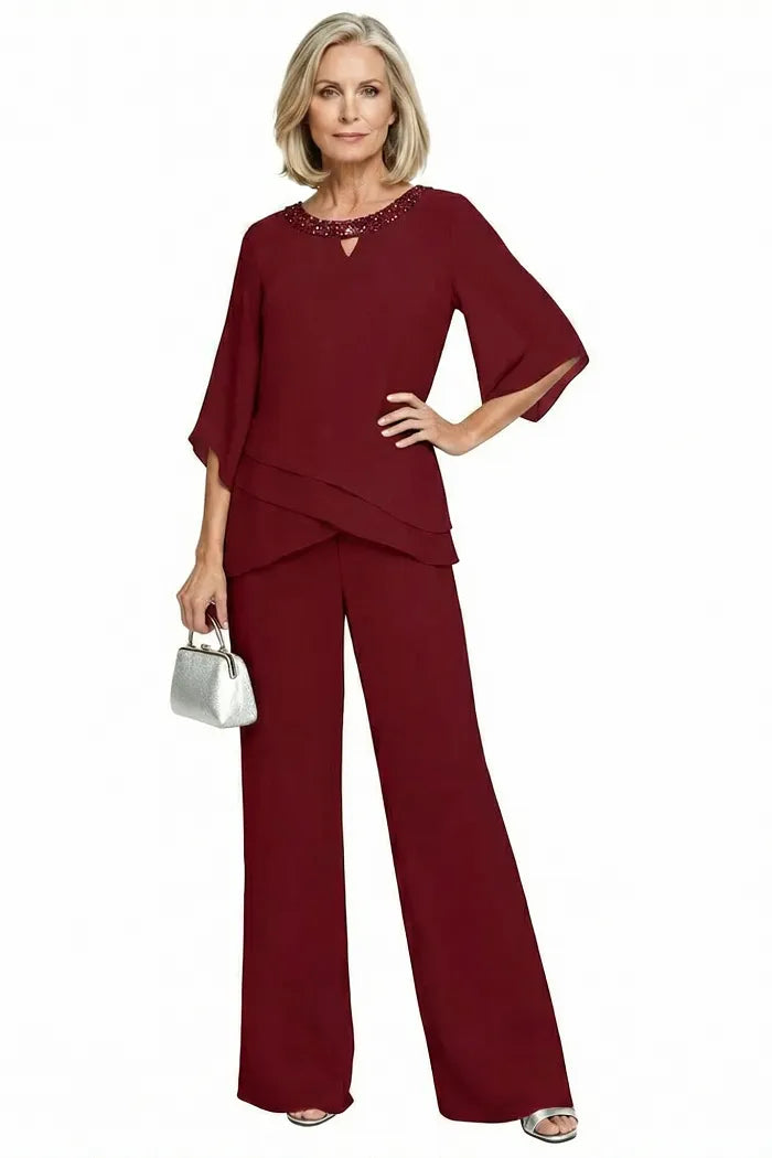 Alessandra | Completo Elegante a Gamba Larga