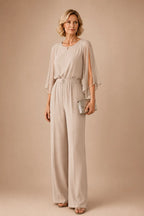 Giuditta | Completo con Mantella in Chiffon
