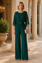 Giuditta | Completo con Mantella in Chiffon