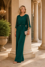 Giuditta | Completo con Mantella in Chiffon