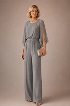 Giuditta | Completo con Mantella in Chiffon