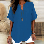 Livia™ | Airy V-Neck Blouse