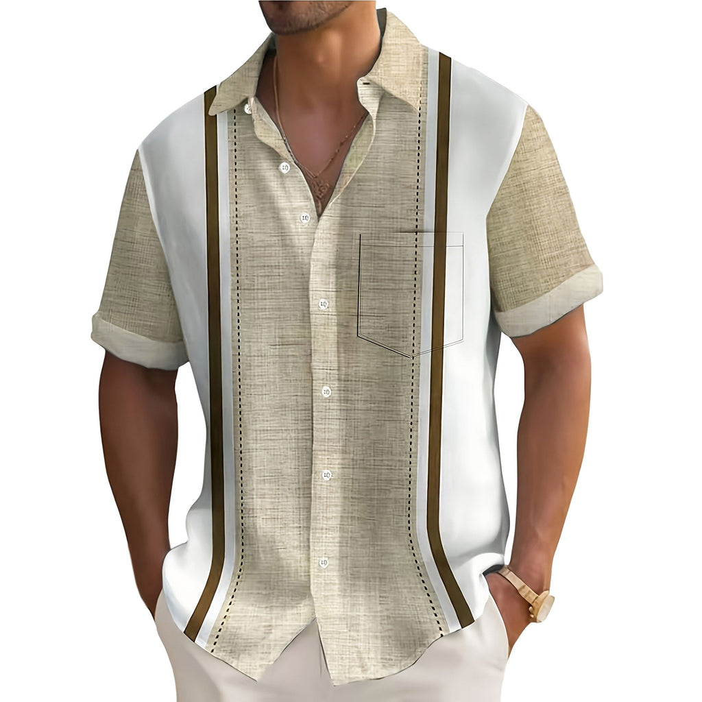 Lorenzo | Camicia da resort a righe