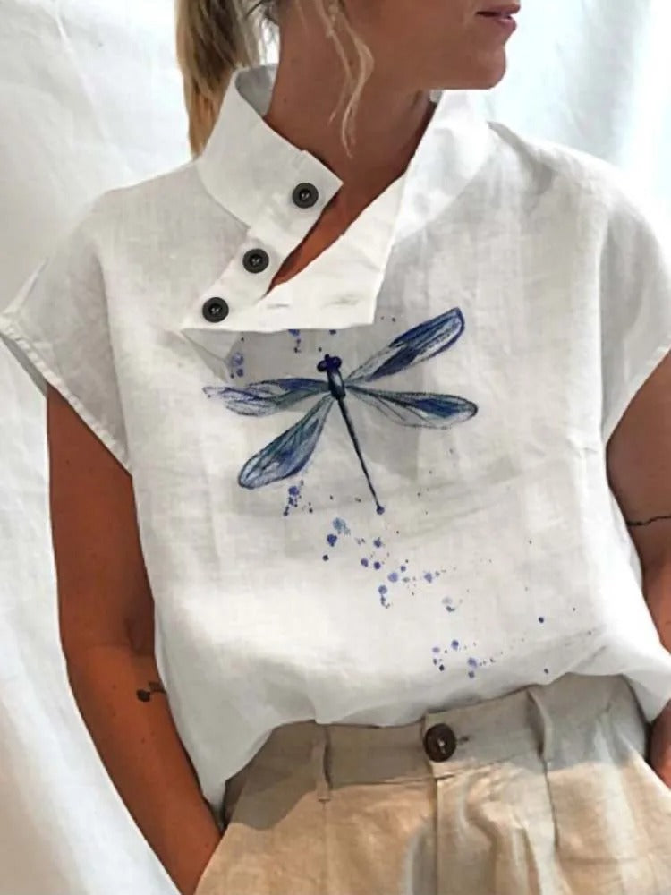 Anna – Top amichevole con stampa