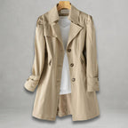 SCARLETT | CLASSIC SINGLE-BREASTED TRENCH COAT