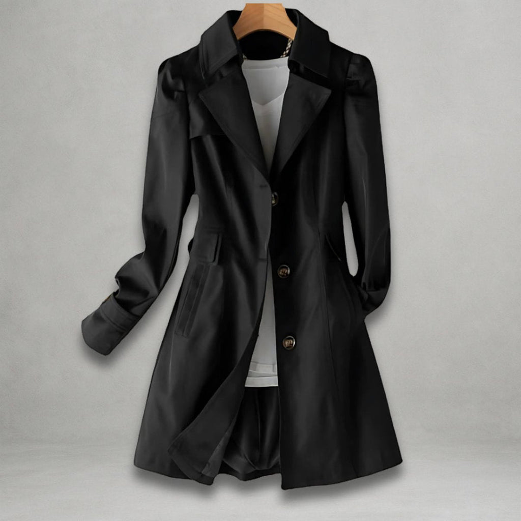 SCARLETT | CLASSIC SINGLE-BREASTED TRENCH COAT